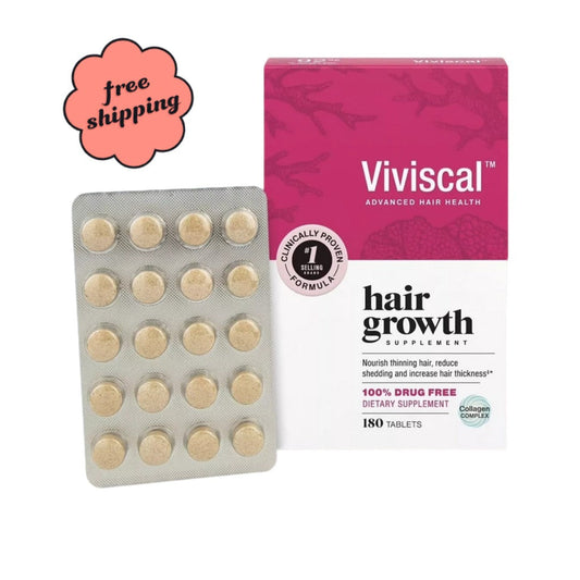 Viviscal Women's Hair Growth Supplement | 180 Tablets | Clinically Proven Formula with Biotin & Marine Extracts for Thicker, Fuller Hair - Trending Wellness Store