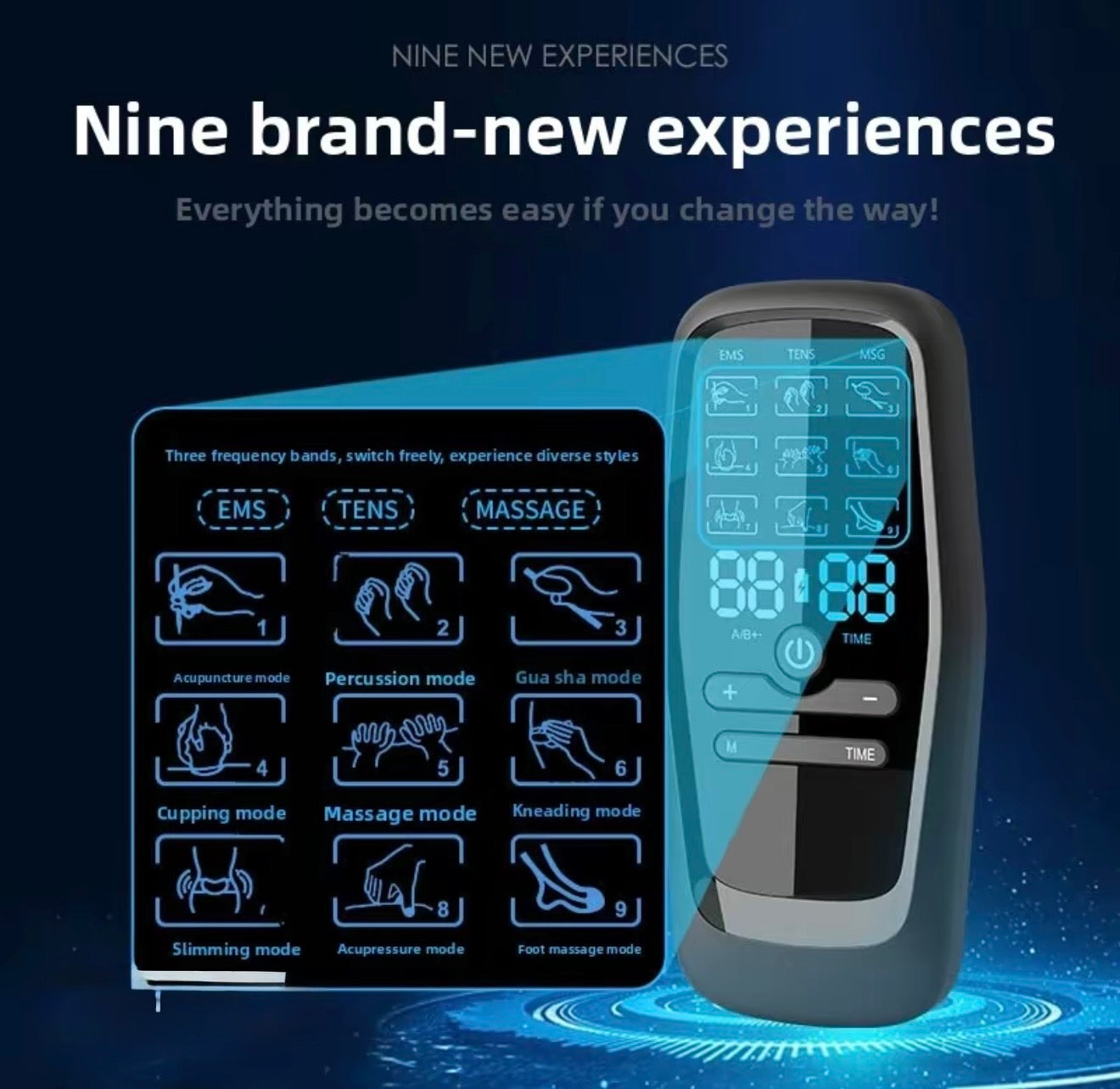 PainPulse 9-Mode Massager - Trending Wellness Store