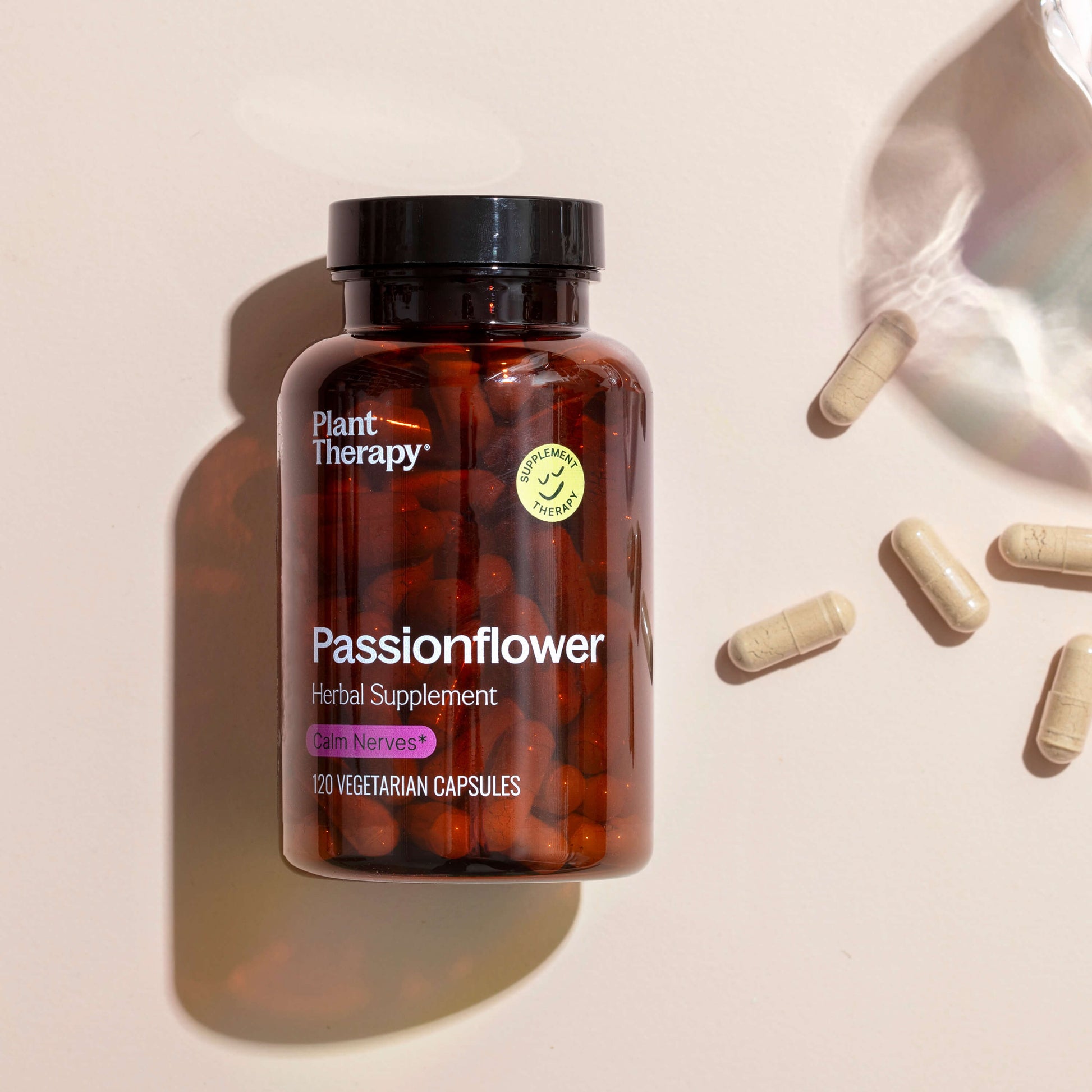 Passionflower Herbal Supplement - 120 Capsules - Trending Wellness Store