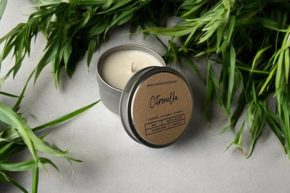 Citronella Candle – 16 oz 3-Wick Outdoor Mosquito Repellent with Essential Oils - Trending Wellness Store