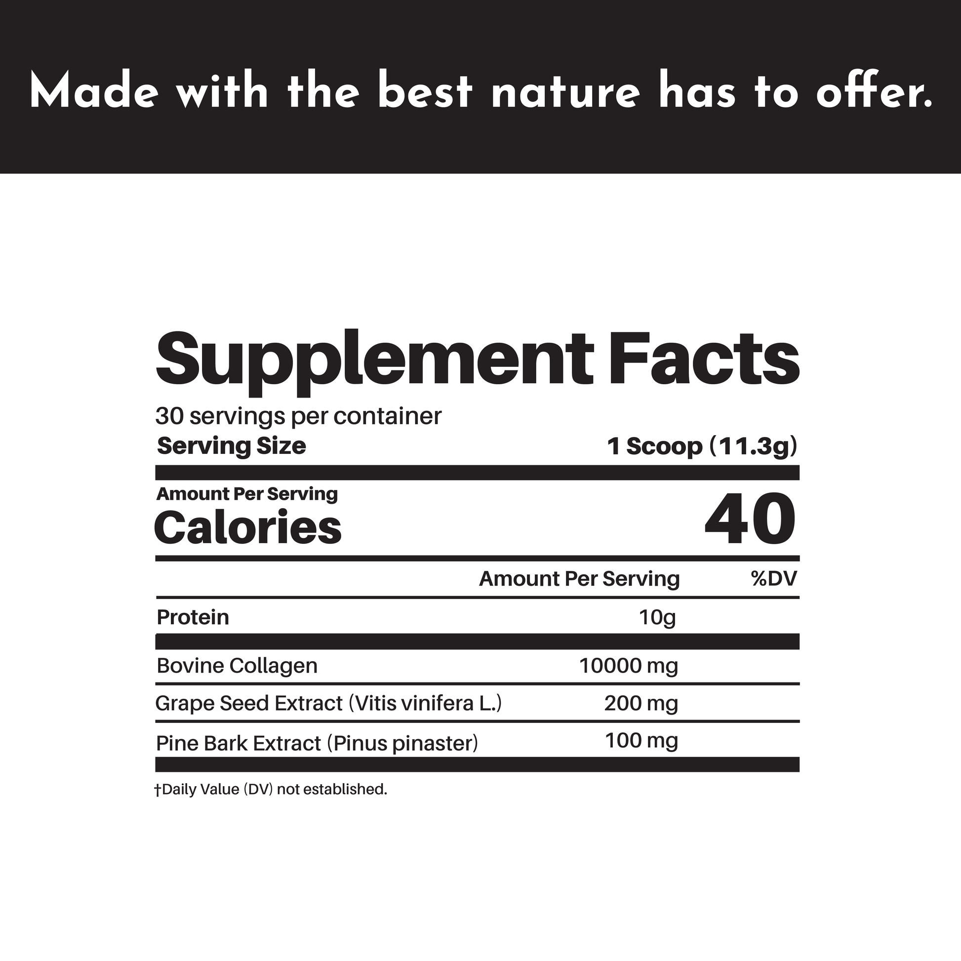 Plain Collagen Peptides - Trending Wellness Store