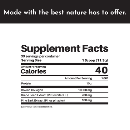 Plain Collagen Peptides - Trending Wellness Store