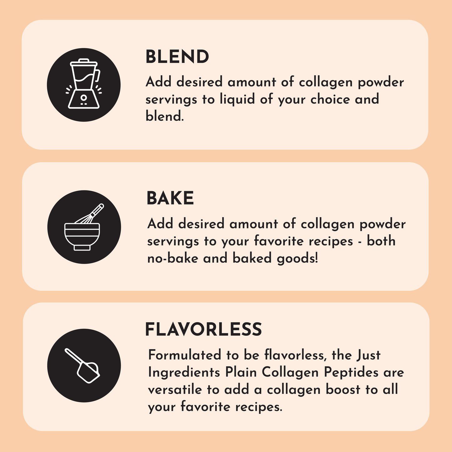 Plain Collagen Peptides - Trending Wellness Store