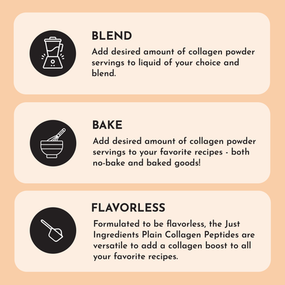 Plain Collagen Peptides - Trending Wellness Store