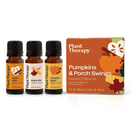 Pumpkins & Porch Swings Essential Oil Blend 3 Set - Trending Wellness Store