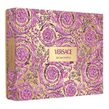 Pour Femme Dylan Purple By Versace For Women 4Pcs Set EDP Spray - Trending Wellness Store