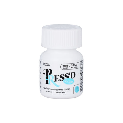 Press'd Scripts 7-Hydroxymitragynine Tablets | 180mg - Trending Wellness Store