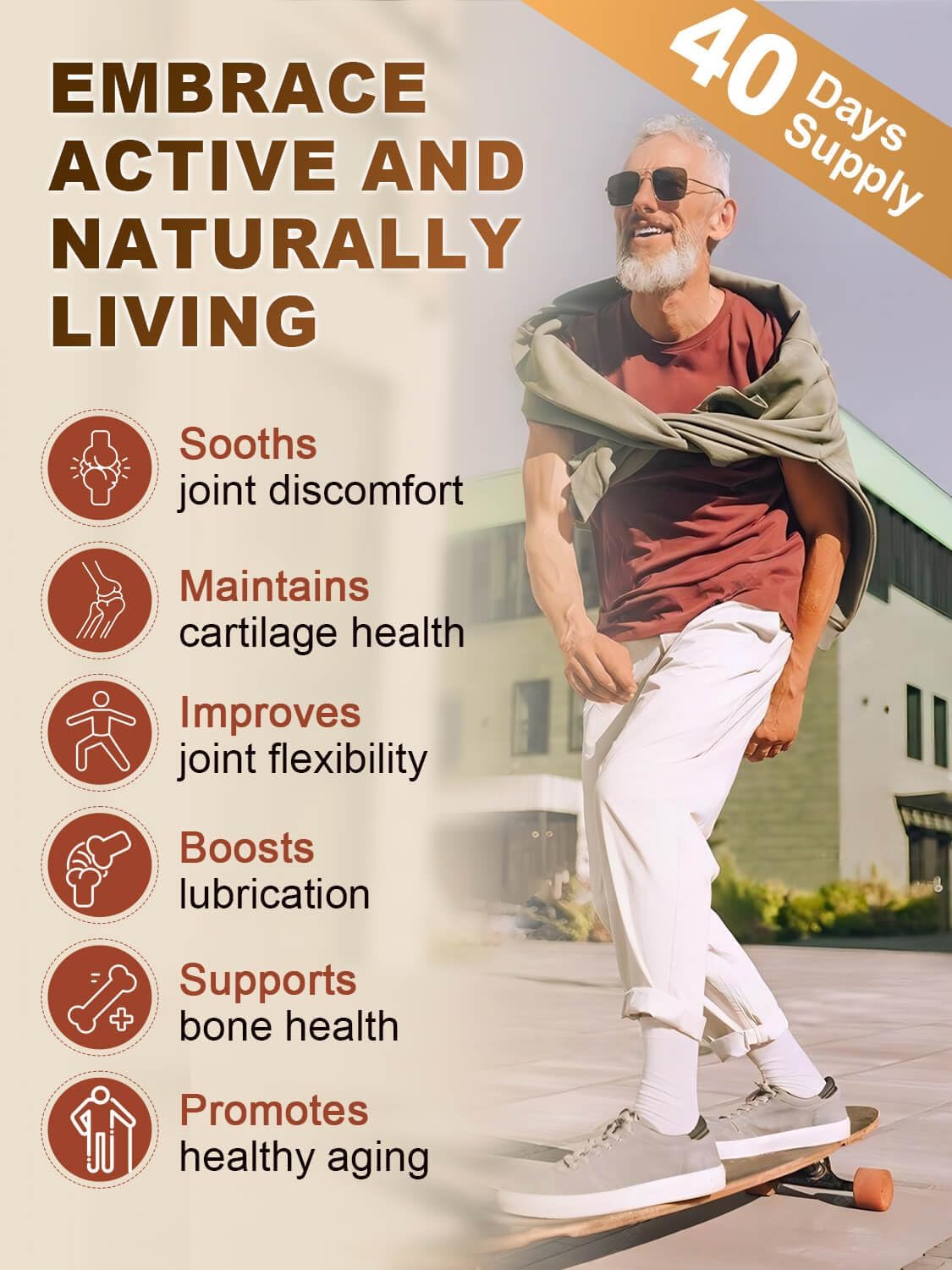 Glucosamine Chondroitin, 120 Capsules - Trending Wellness Store