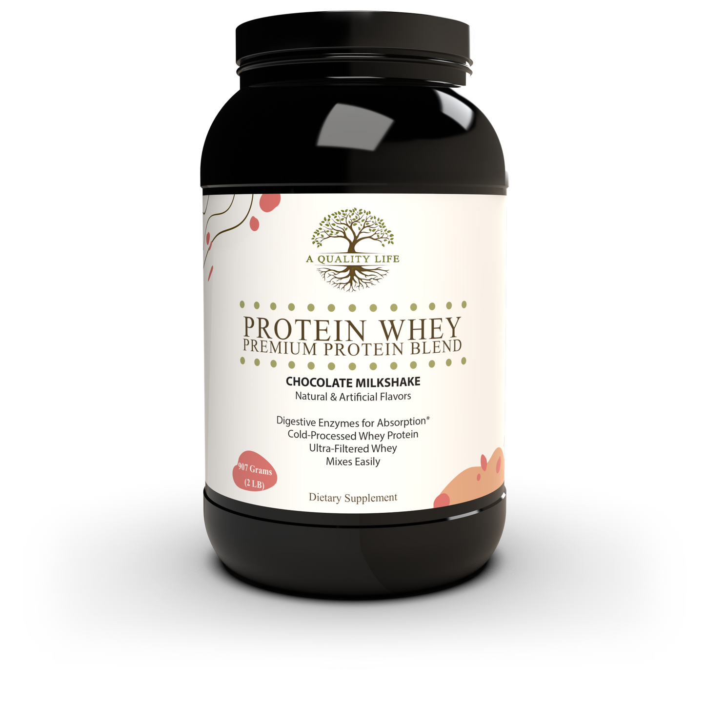 Protein Whey Premium Protein Blend Chocolate Milkshake - Trending Wellness Store