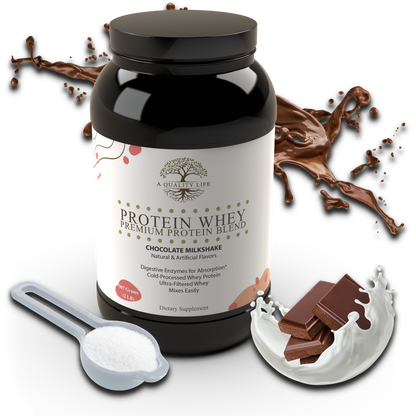 Protein Whey Premium Protein Blend Chocolate Milkshake - Trending Wellness Store