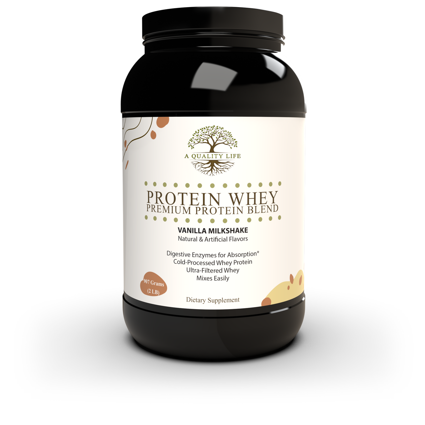 Protein Whey Premium Protein Blend Vanilla Milkshake - Trending Wellness Store
