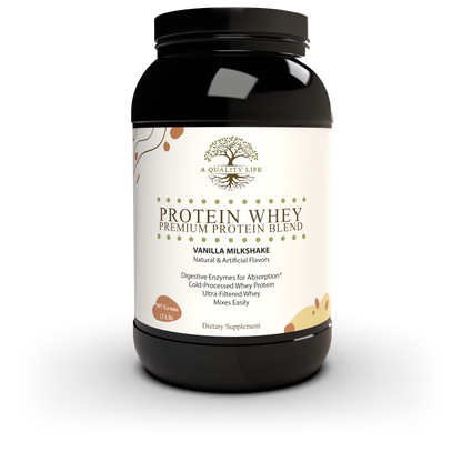 Protein Whey Premium Protein Blend Vanilla Milkshake - Trending Wellness Store