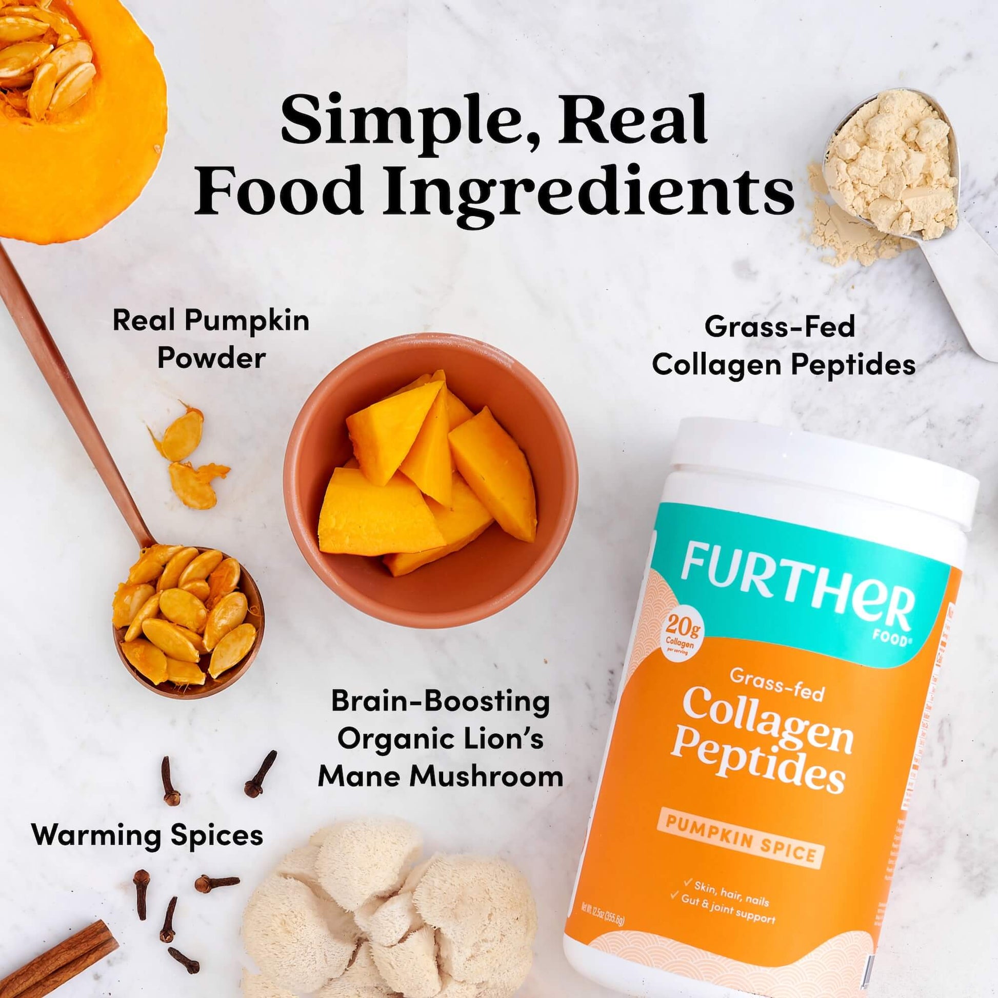 Pumpkin Spice Collagen Powder - Trending Wellness Store