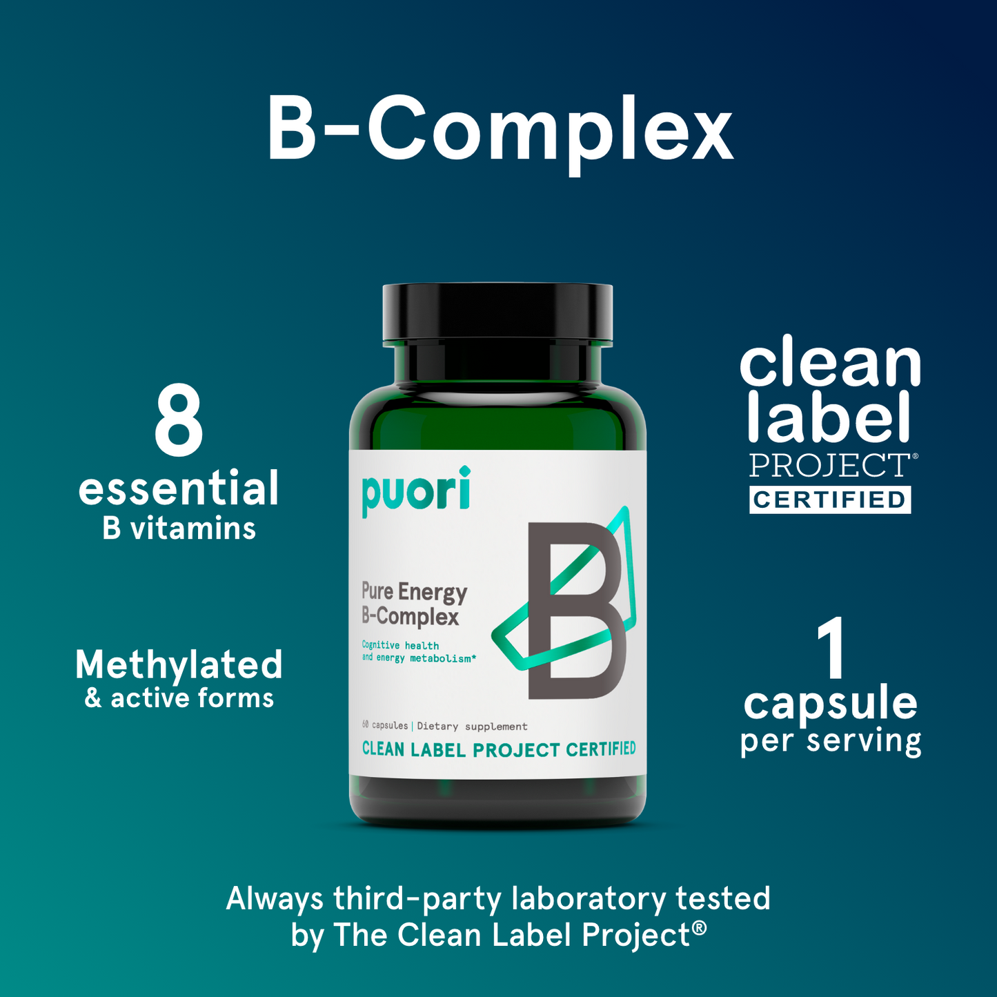 B - B-Complex Pure Energy - Trending Wellness Store