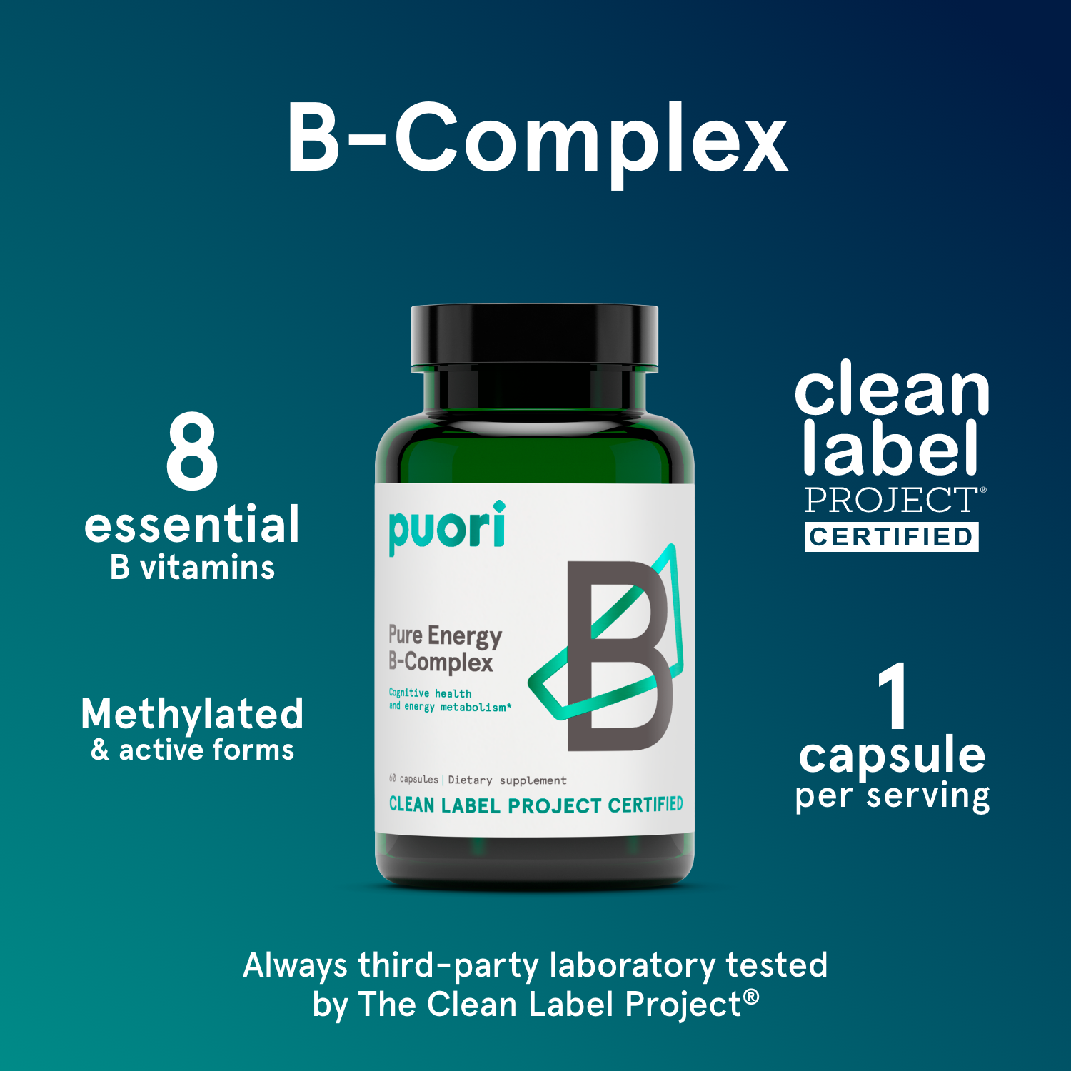 B - B-Complex Pure Energy - Trending Wellness Store