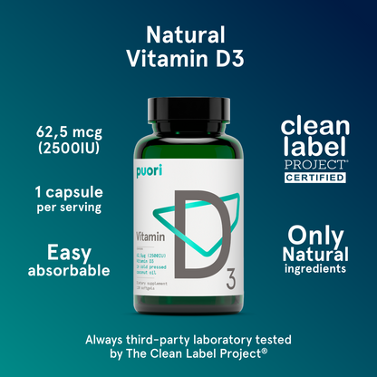 D3 - Vitamin D (2500IU) - Trending Wellness Store