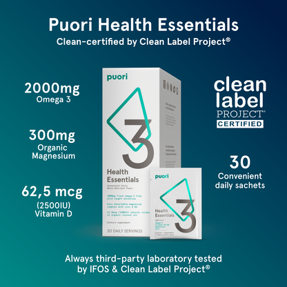 P3 - Health Essentials Sachets (O3, M3, D3) - Trending Wellness Store