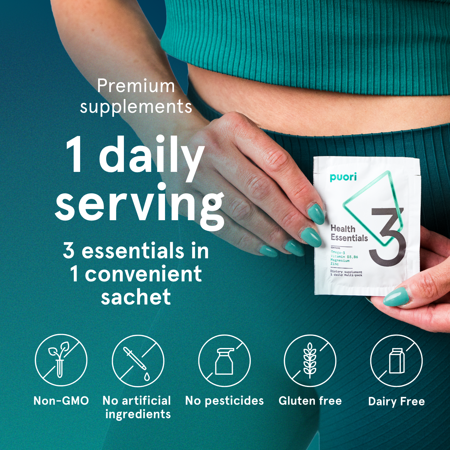 P3 - Health Essentials Sachets (O3, M3, D3) - Trending Wellness Store