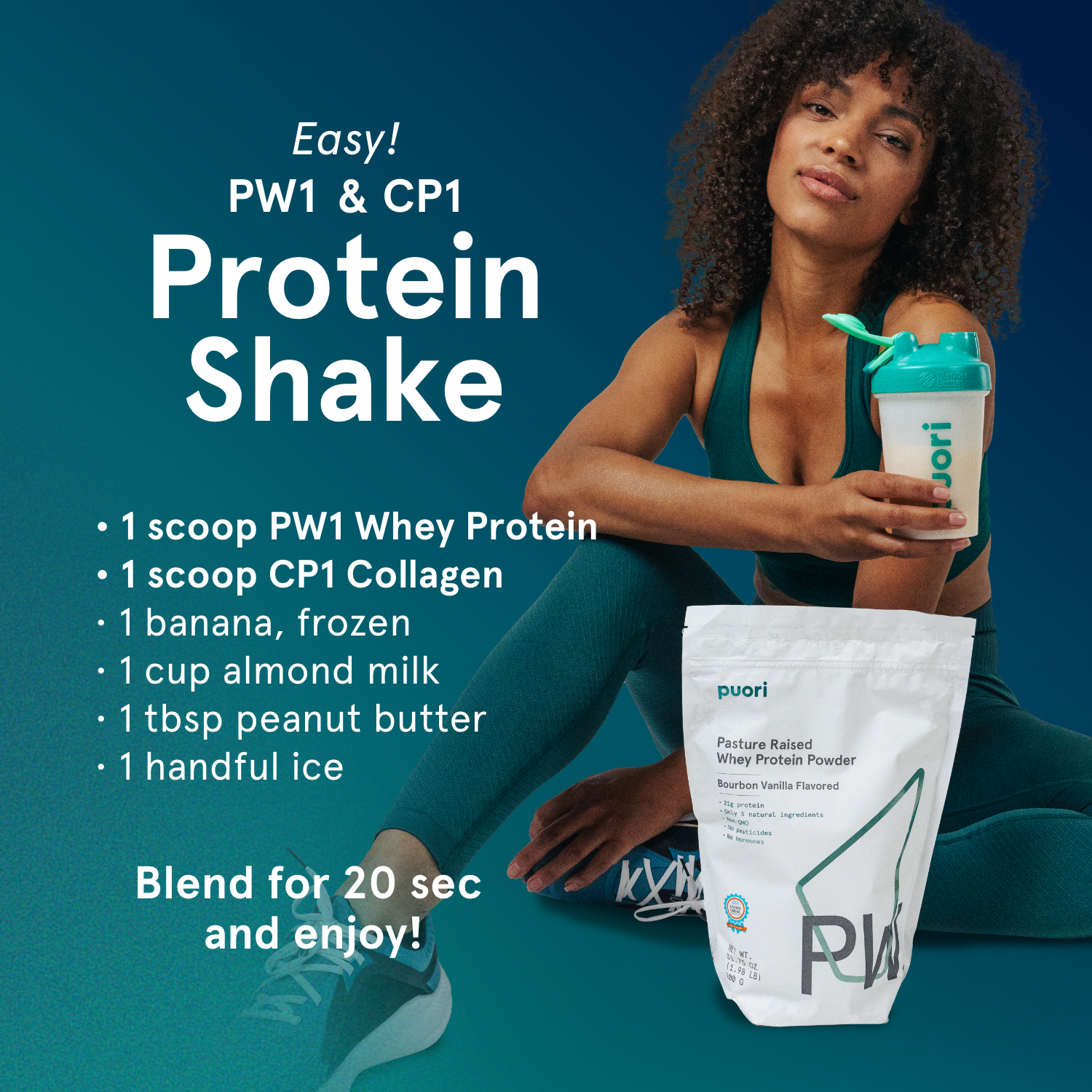 PW1 - Whey Protein with Dark Chocolate - Trending Wellness Store