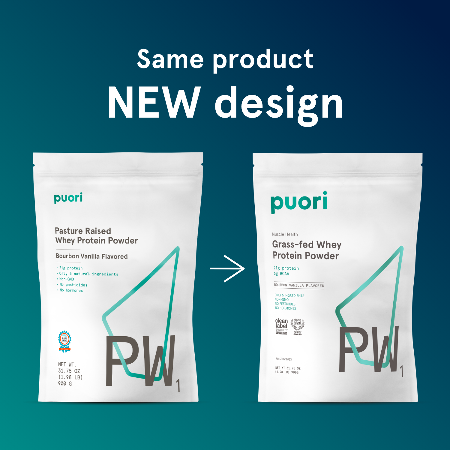 PW1 - Whey Protein with Bourbon Vanilla - Trending Wellness Store