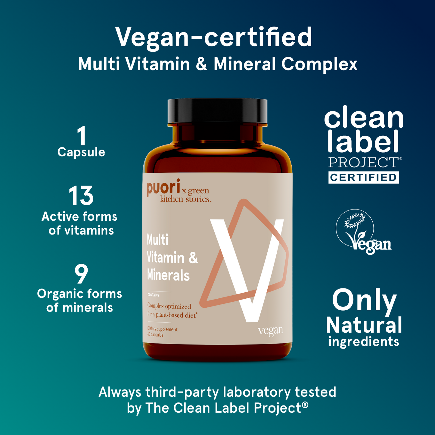 V - Multivitamin & Minerals - Trending Wellness Store