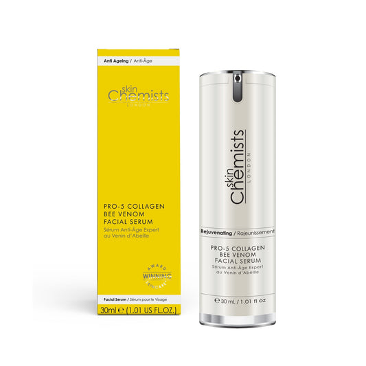 skinChemists Pro-5 Collagen Bee Venom Facial Serum 30ml - Trending Wellness Store
