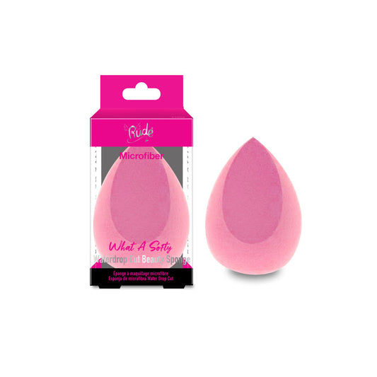RUDE What A Softy Beauty Sponge - RUDE What A Softy Microfiber Waterdrop Cut Beauty Sponge - Trending Wellness Store