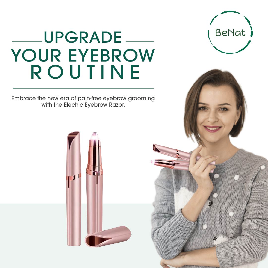 Rechargeable Eyebrow Hair Remover - Trending Wellness Store