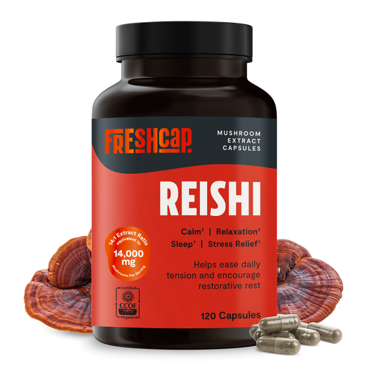 Reishi Mushroom Extract Capsules - Trending Wellness Store