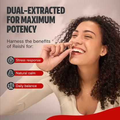 Reishi Mushroom Extract Capsules - Trending Wellness Store