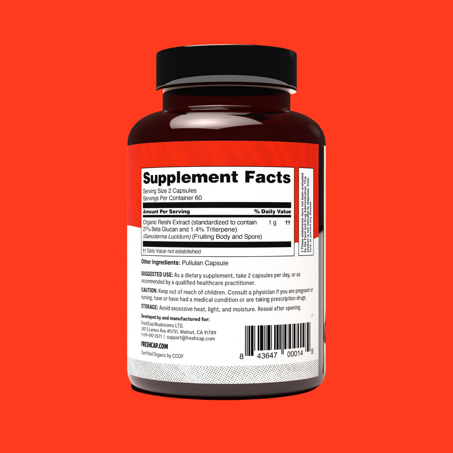 Reishi Mushroom Extract Capsules - Trending Wellness Store