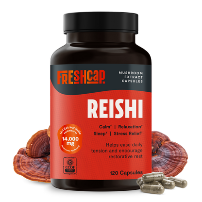 Reishi Mushroom Extract Capsules - Trending Wellness Store
