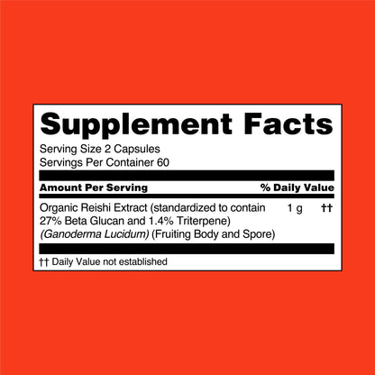 Reishi Mushroom Extract Capsules - Trending Wellness Store