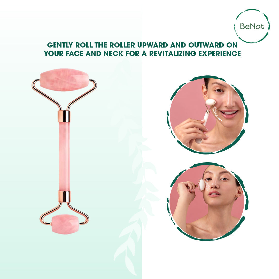 Rose Quartz Face Roller - Trending Wellness Store