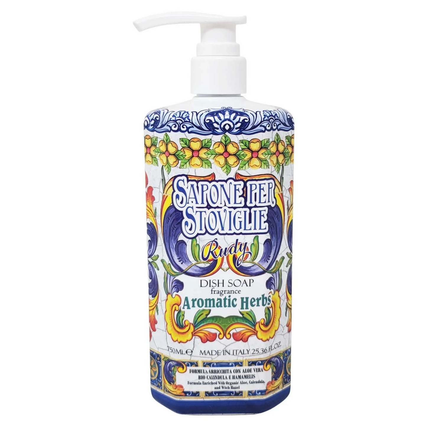 Rudy Profumi Kitchen Dish Soap Aromatic Herbs 750 ml - Trending Wellness Store