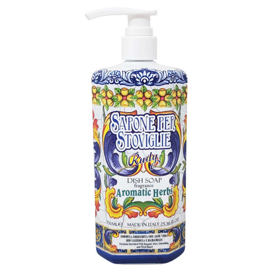 Rudy Profumi Kitchen Dish Soap Aromatic Herbs 750 ml - Trending Wellness Store