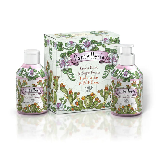 Le Maioliche Art Edition Gift Set: Pantelleria Shower Gel & Body Cream - Trending Wellness Store