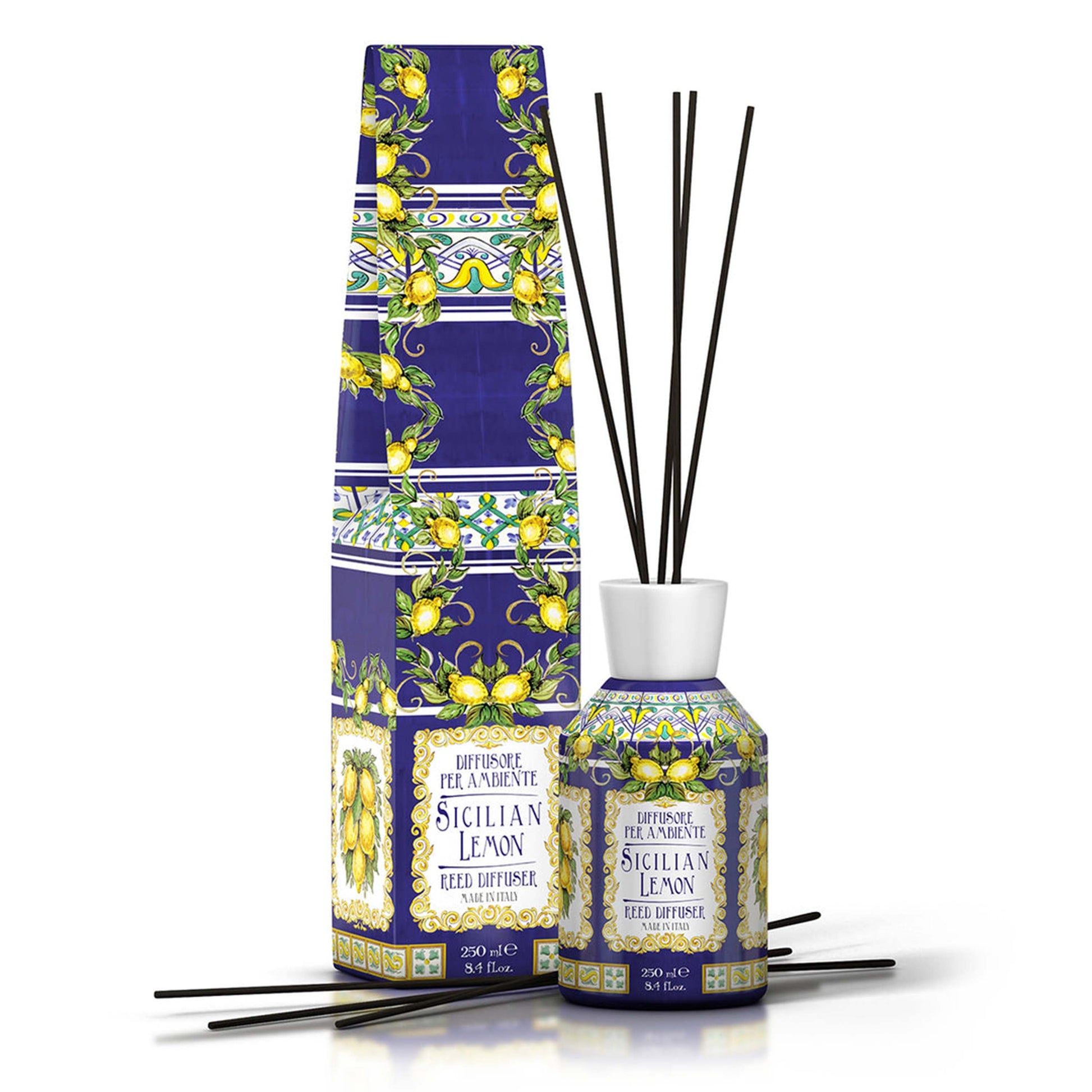 Le Maioliche SICILIAN LEMON Room Diffuser 250 ml - Trending Wellness Store