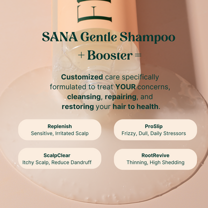 SANA Gentle Balance Shampoo - Infused w/ Hydrolyzed Collagen - Trending Wellness Store