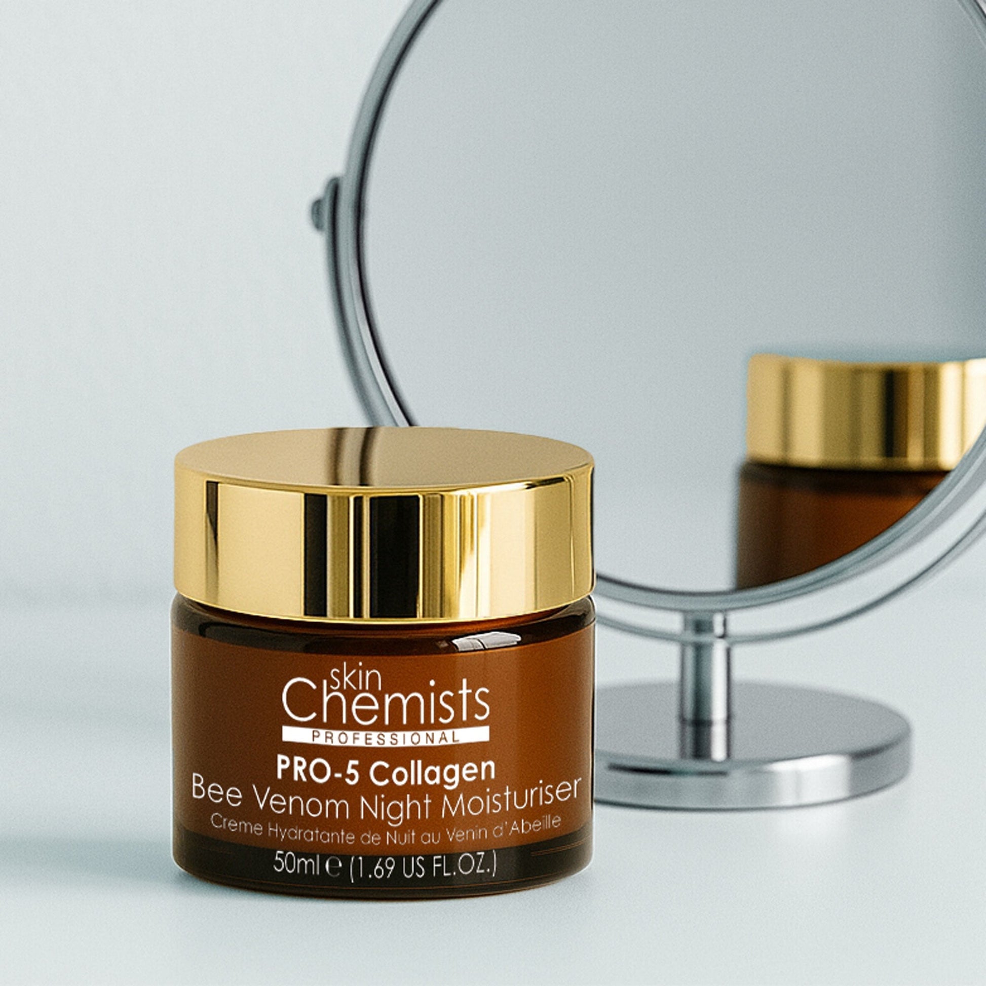 SC Pro-5 Collagen Bee Venom Night Moisturiser 50ml - Trending Wellness Store