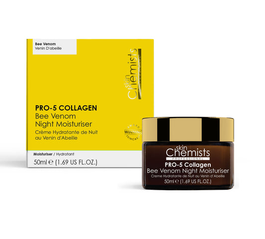 SC Pro-5 Collagen Bee Venom Night Moisturiser 50ml - Trending Wellness Store