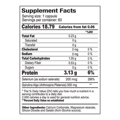 Selenium + Spirulina - Trending Wellness Store