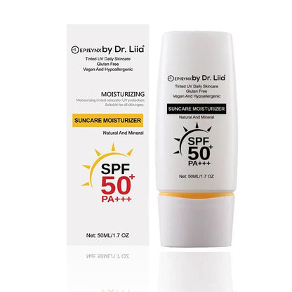 SPF 50 Mineral Moisturizer – Hydrating, Vegan & Sensitive-Skin Friendly - Trending Wellness Store