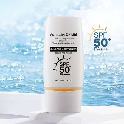SPF 50 Mineral Moisturizer – Hydrating, Vegan & Sensitive-Skin Friendly - Trending Wellness Store