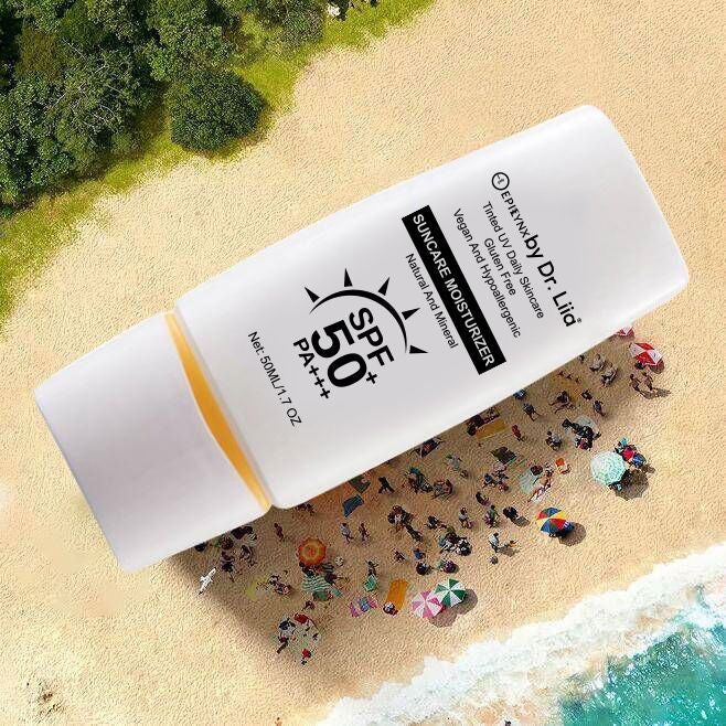 SPF 50 Mineral Moisturizer – Hydrating, Vegan & Sensitive-Skin Friendly - Trending Wellness Store