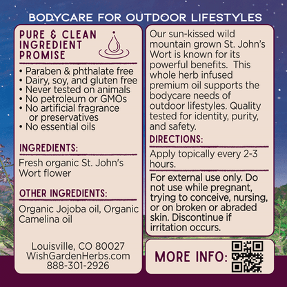 St. John’s Wort Oil Soothe & Recover - Trending Wellness Store