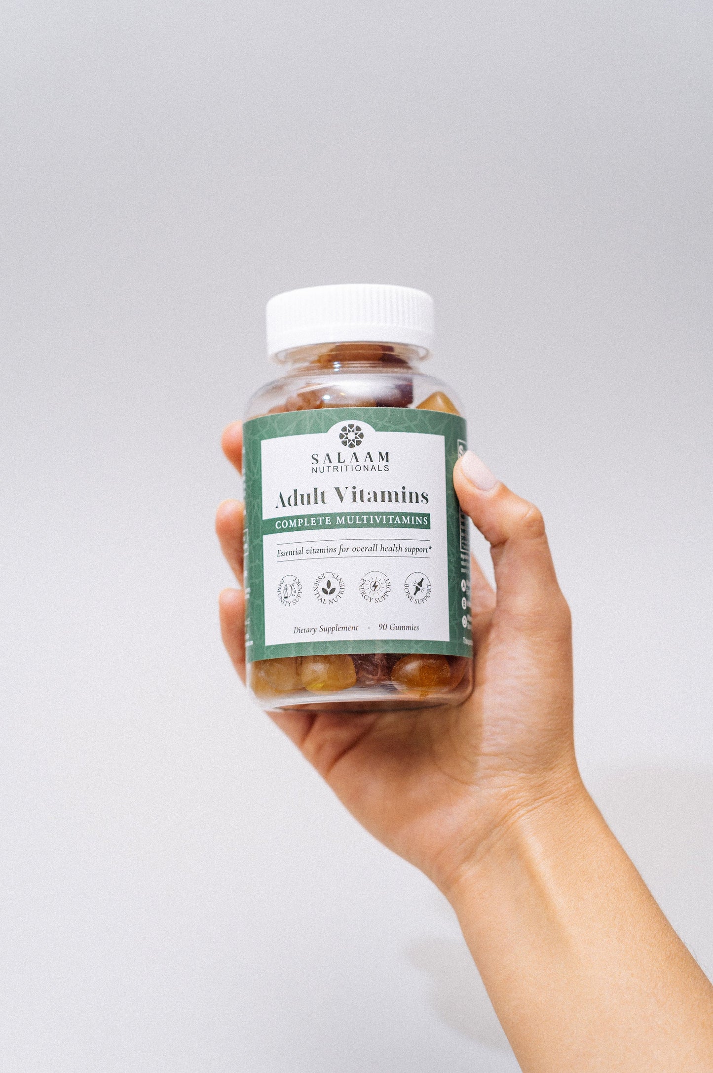 Halal Adult Multivitamin Gummies - Complete Nutrition with Essential Vitamins - 90 Count - Trending Wellness Store
