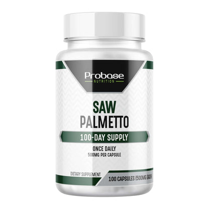 Saw Palmetto for Men's Prostate Health – Supports Prostate, Urinary & Hair Wellness – Powerful DHT Blocker for Male Health – 3+ Month Supply of Saw Palmetto Extract - Trending Wellness Store