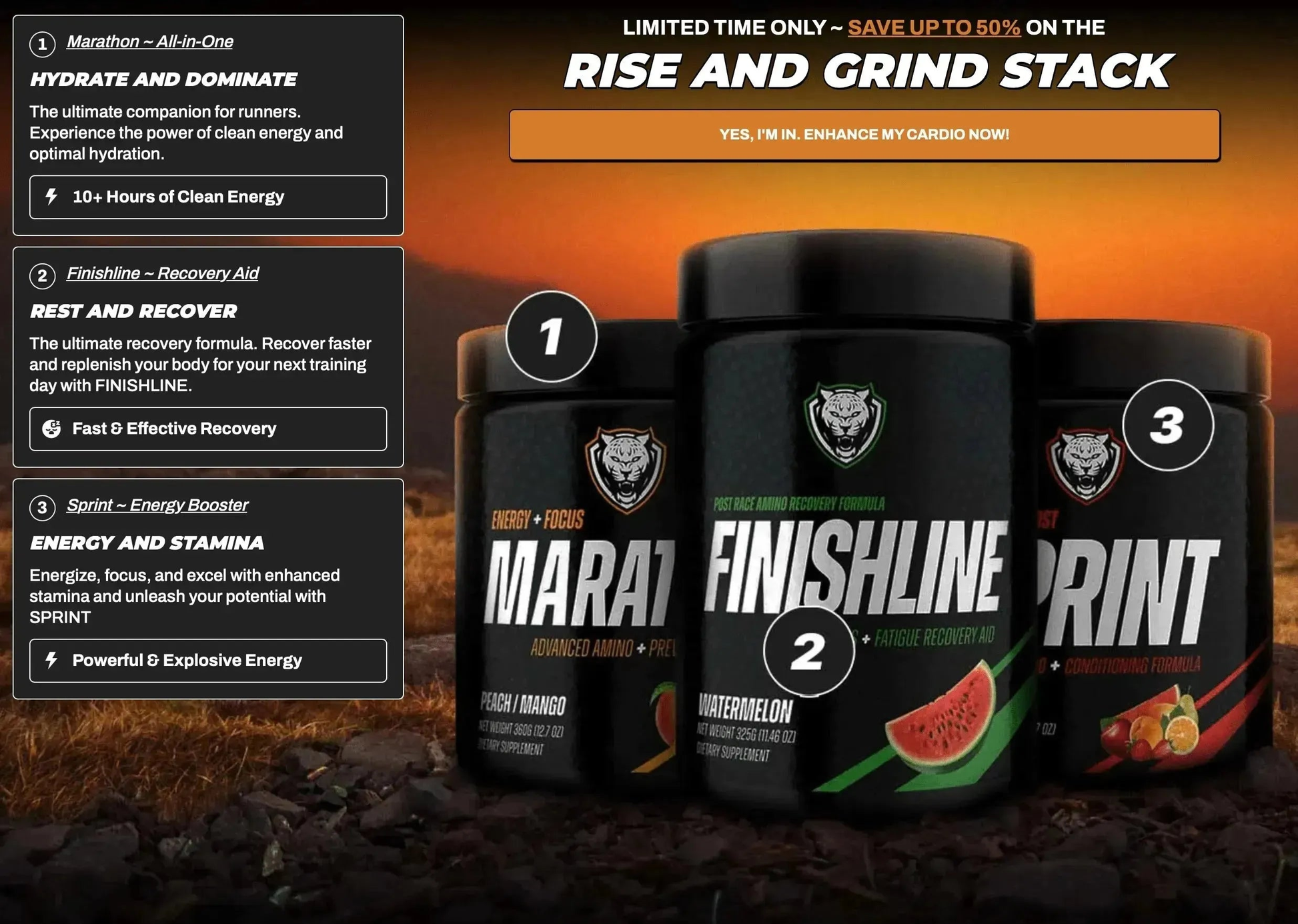 Marathon Training Trio - Trending Wellness Store
