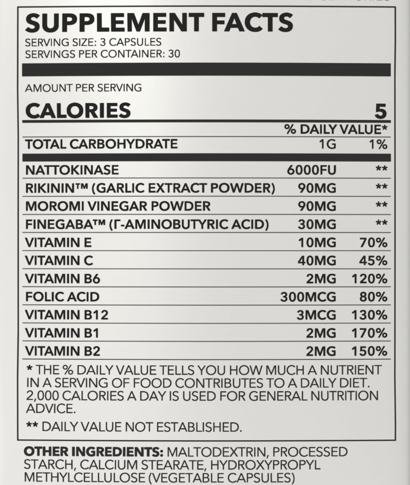 Nattokinase Blend 6,000 FU Cardiovascular Support Capsules - Trending Wellness Store